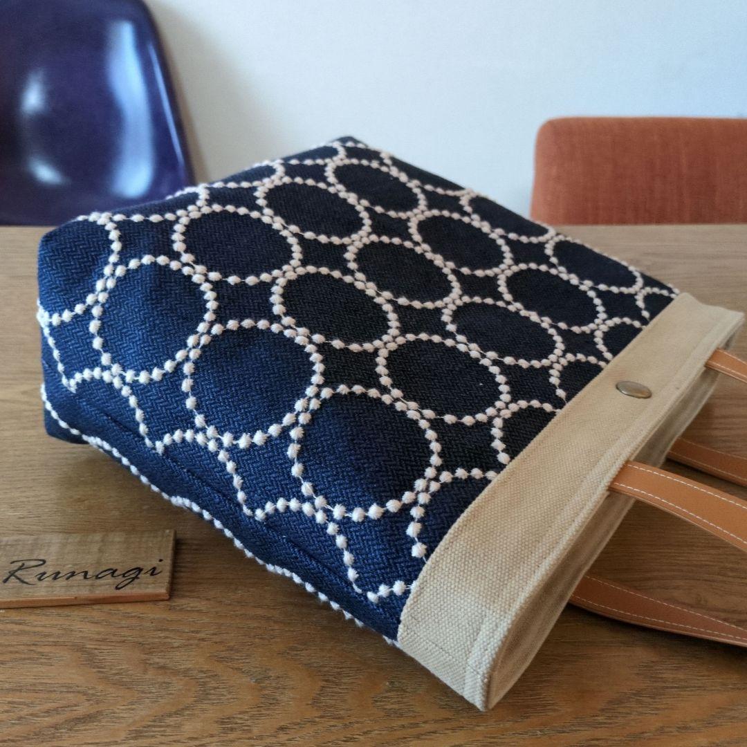 シンプル ハンドバッグ＊ミナペルホネン タンバリン