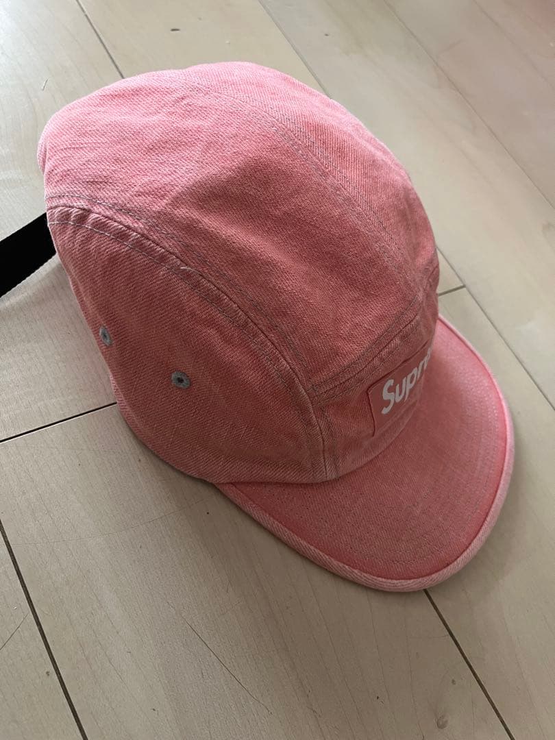 Supreme ピンクキャップ