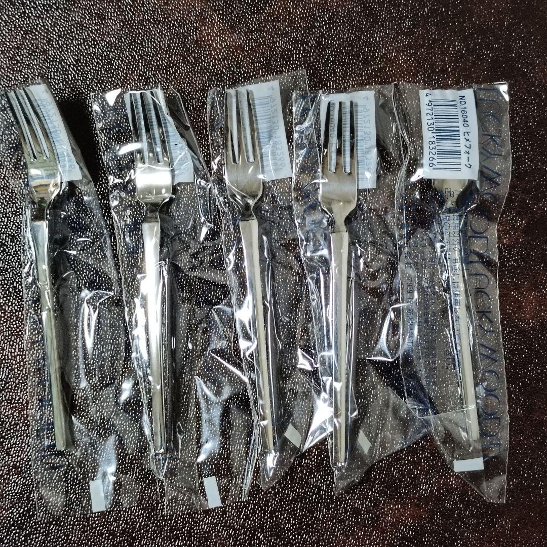 【未使用】ラッキーウッド　スカンジナビア　18-10　35本　カトラリーセット