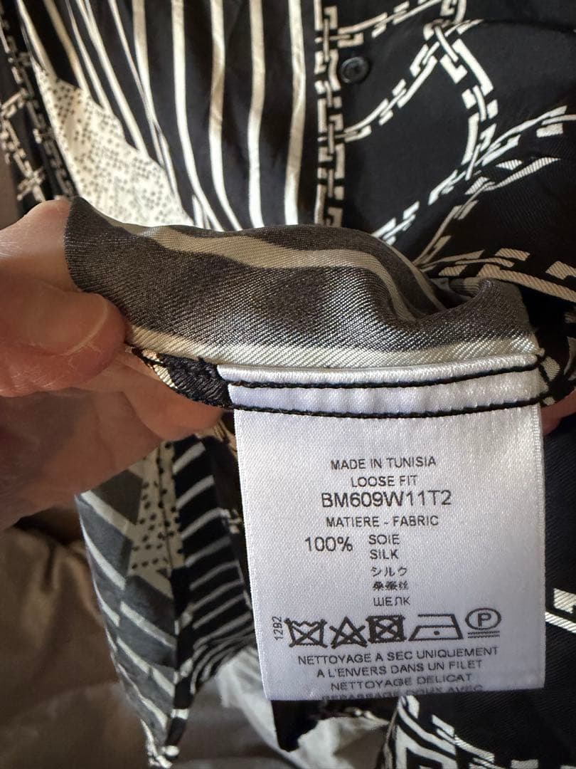 GIVENCHY シルクシャツ