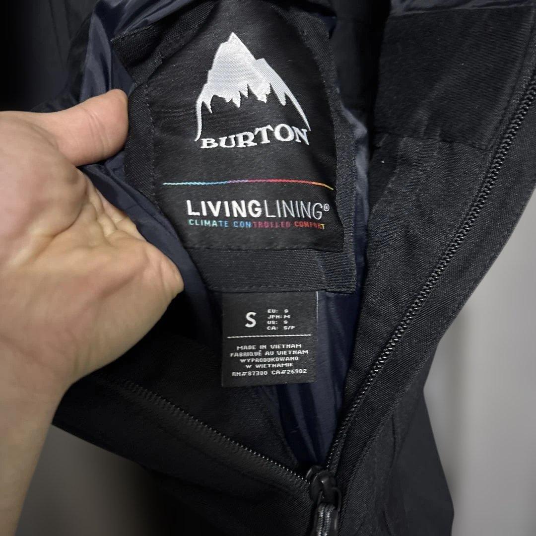 スノーボード　BURTON ビブパンツ　ブラック