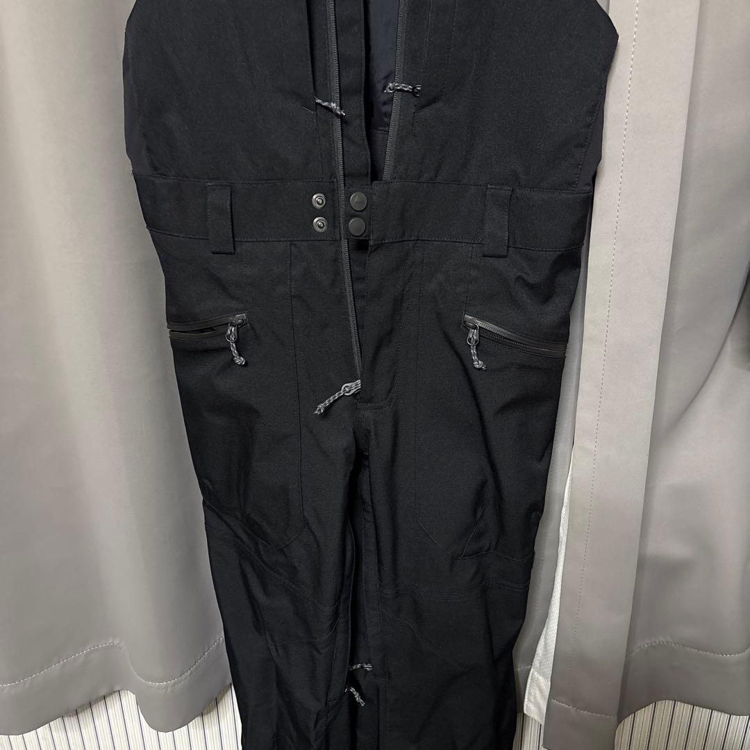 スノーボード　BURTON ビブパンツ　ブラック