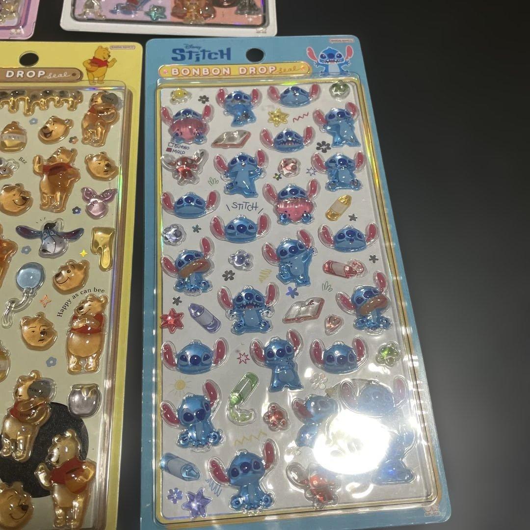 正規品　ディズニーボンボンドロップシール