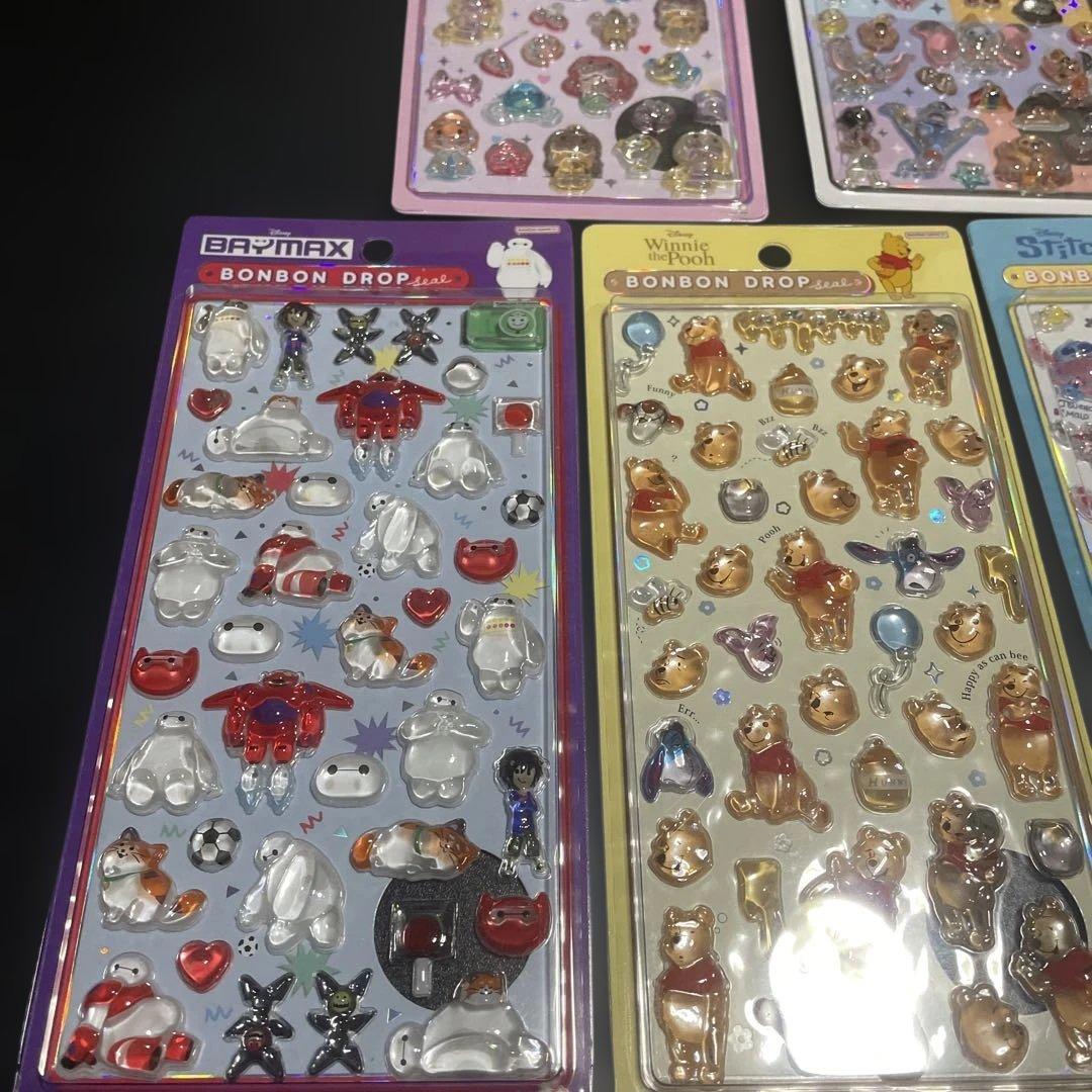 正規品　ディズニーボンボンドロップシール