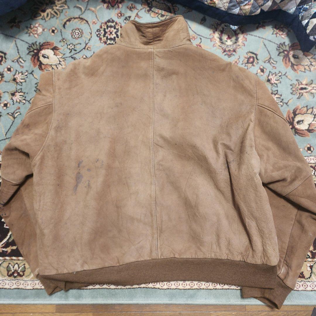 L.L.bean レザージャケット　スウェード　ヌバック　XL
