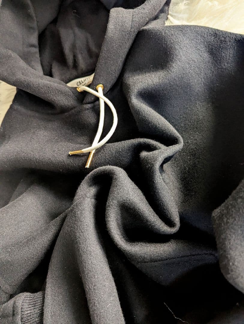 N**様 新品　稀少モデル　セリーヌ　カシミア100％　ダブルフェイス　プルオー