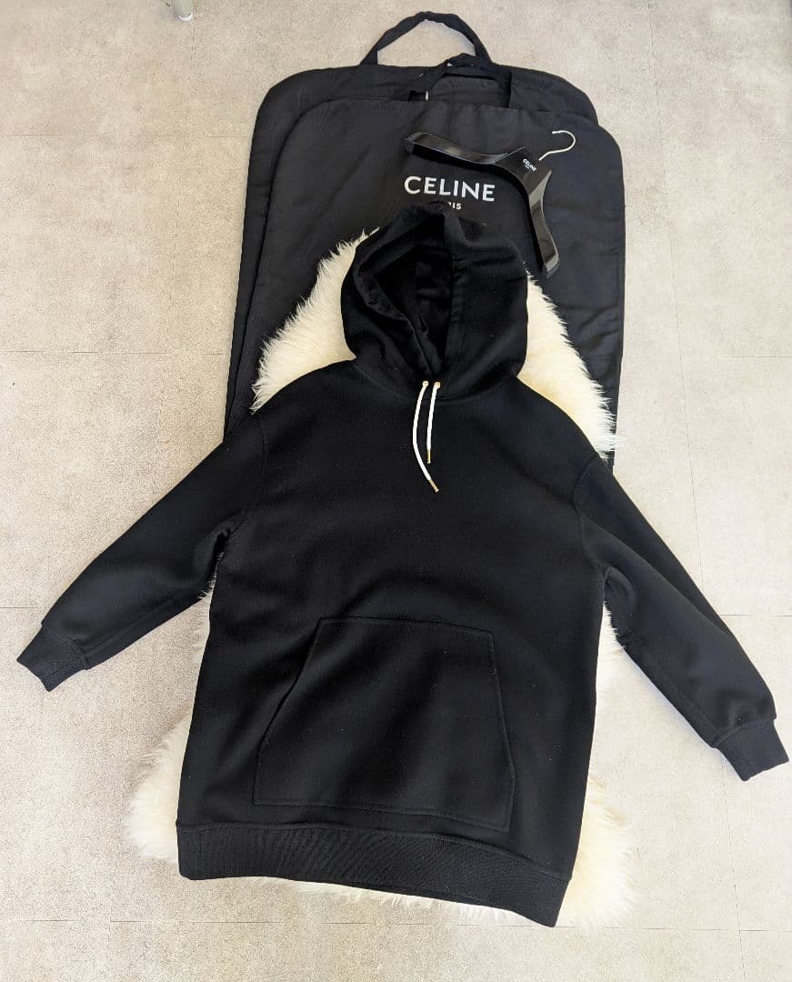 N**様 新品　稀少モデル　セリーヌ　カシミア100％　ダブルフェイス　プルオー