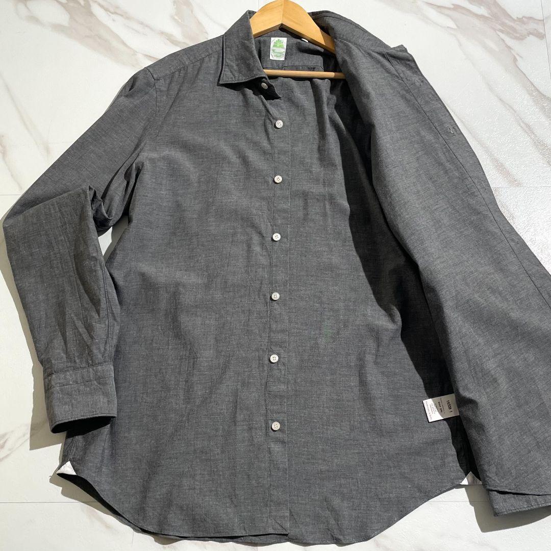 美品☆フィナモレ　長袖シャツ　コットン　SIAP SRL　イタリア製　手洗い可