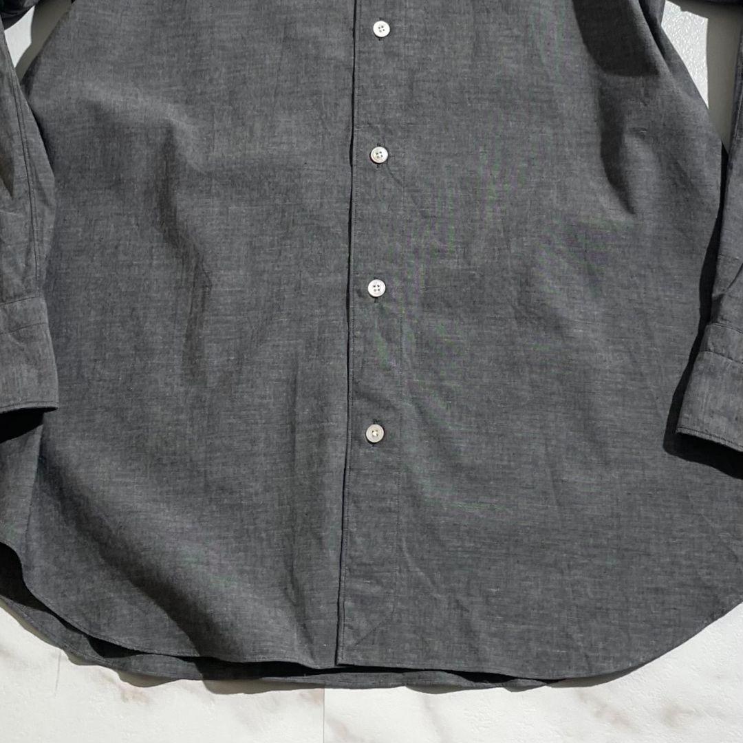 美品☆フィナモレ　長袖シャツ　コットン　SIAP SRL　イタリア製　手洗い可