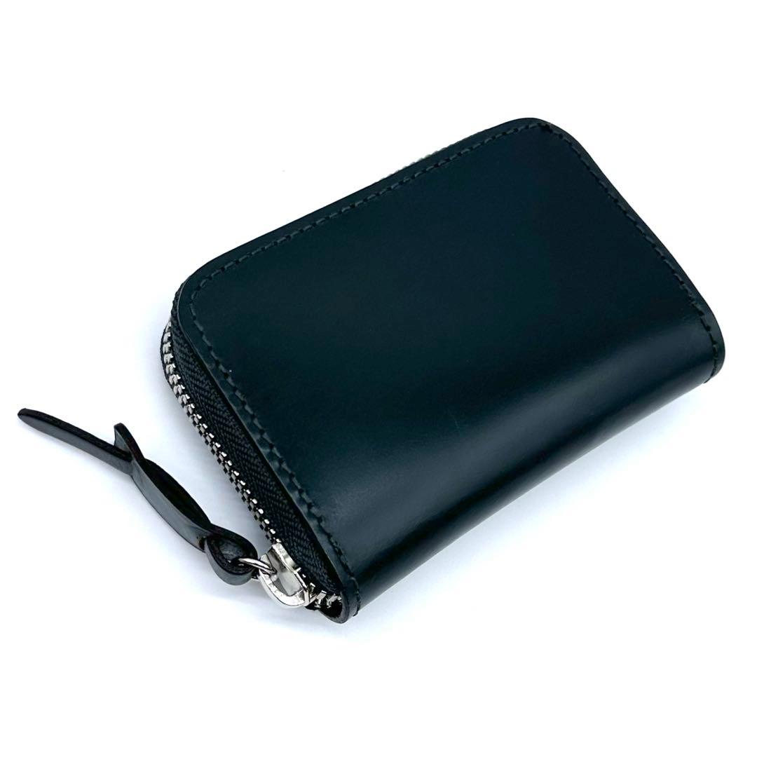 極美品✨CORBO ブライドルレザー ケース ラウンドジップ Dグリーン