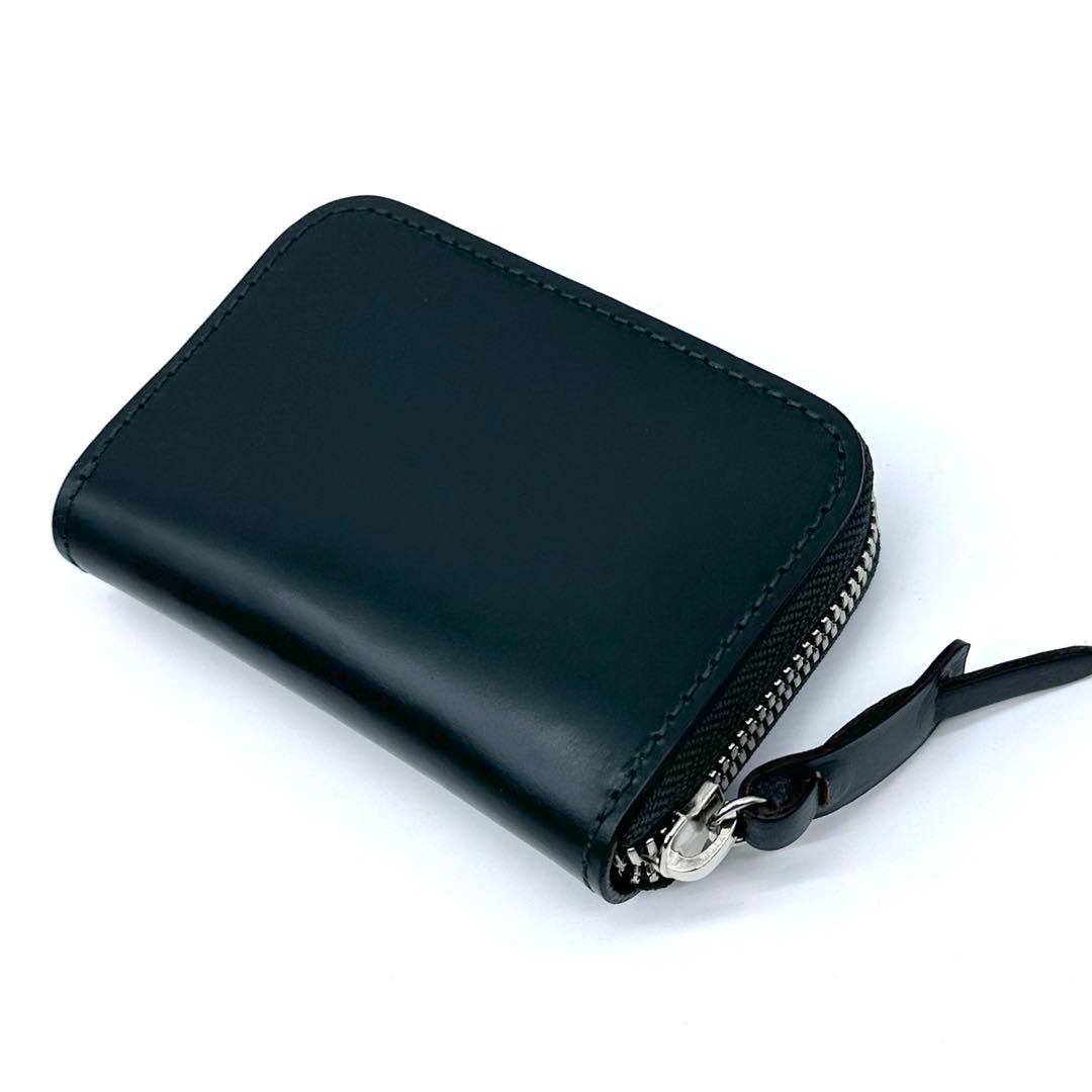 極美品✨CORBO ブライドルレザー ケース ラウンドジップ Dグリーン