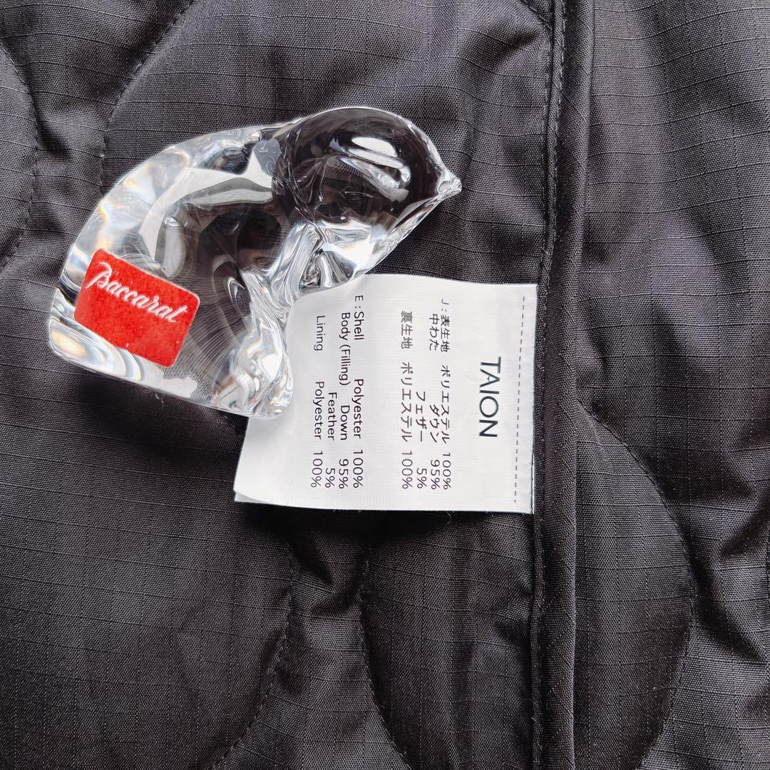 未使用　フリークスストア　タイオン　別注 キルト フード ロングダウン