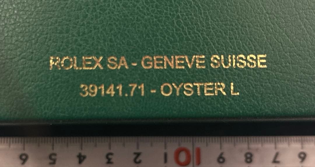 ロレックス　空箱　おそらく無垢モデル