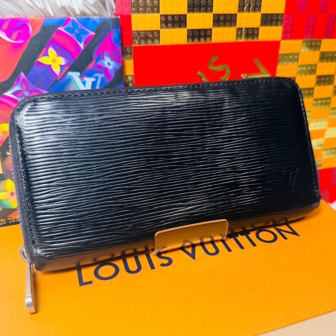 【セール！】 ルイヴィトン 長財布 エピ ラウンドファスナー ジッピーウォレット