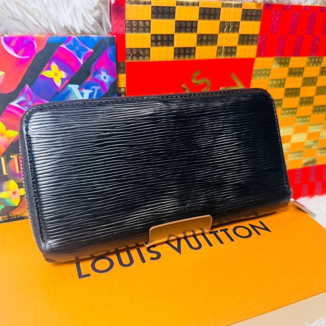 【セール！】 ルイヴィトン 長財布 エピ ラウンドファスナー ジッピーウォレット