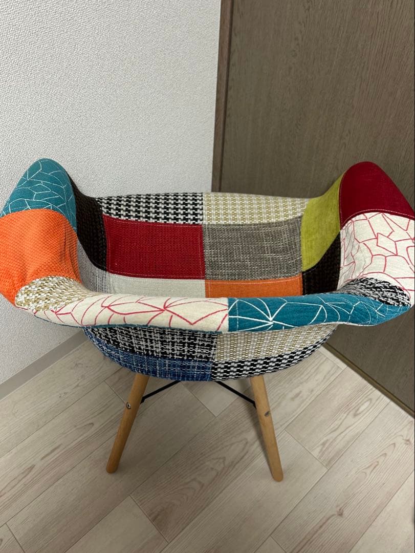 【28日終日価格】イームズチェア パッチワーク DAW Eames