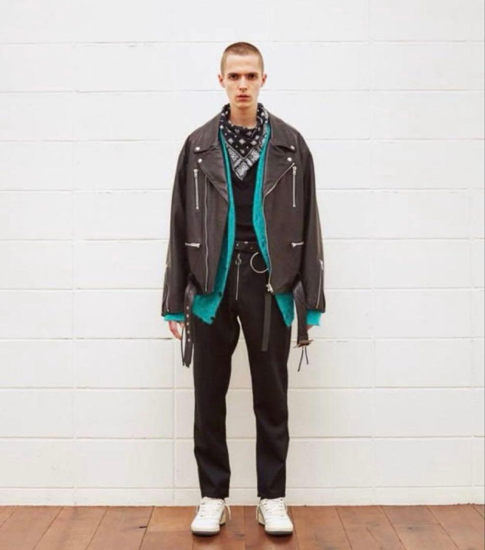 unused ライダース レザージャケット　サイズ2