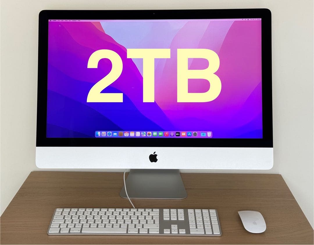 iMac 2TB 5K 27インチ メモリ24GB 2015