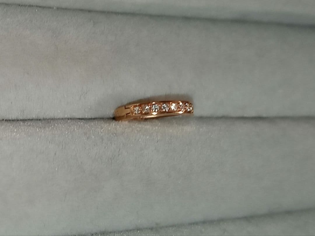 REPOSSI レポシ ベルベル ピアス ダイヤモンド K18PG 片耳用