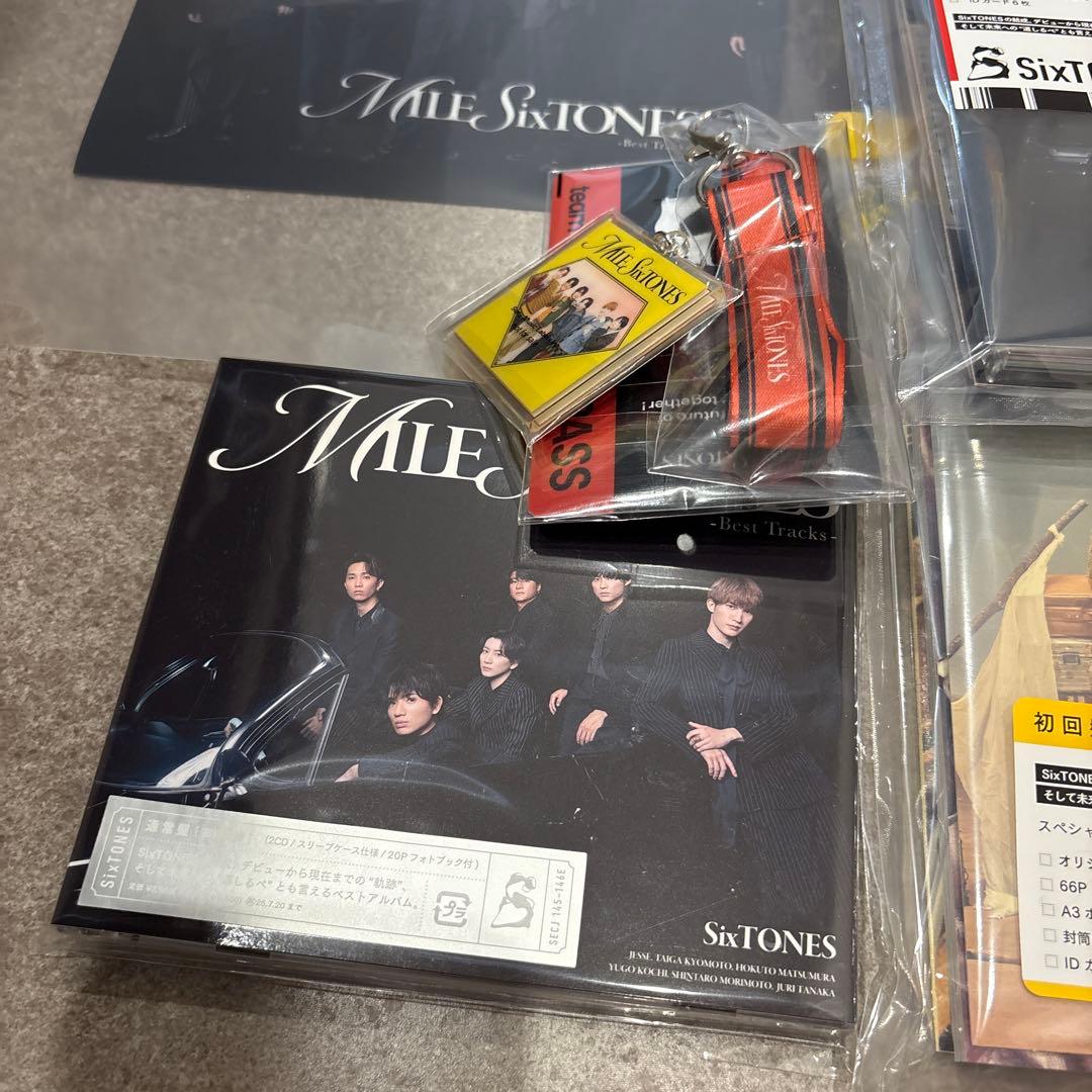 全特典付き　SixTONES MILESixTONES 3形態　DVD
