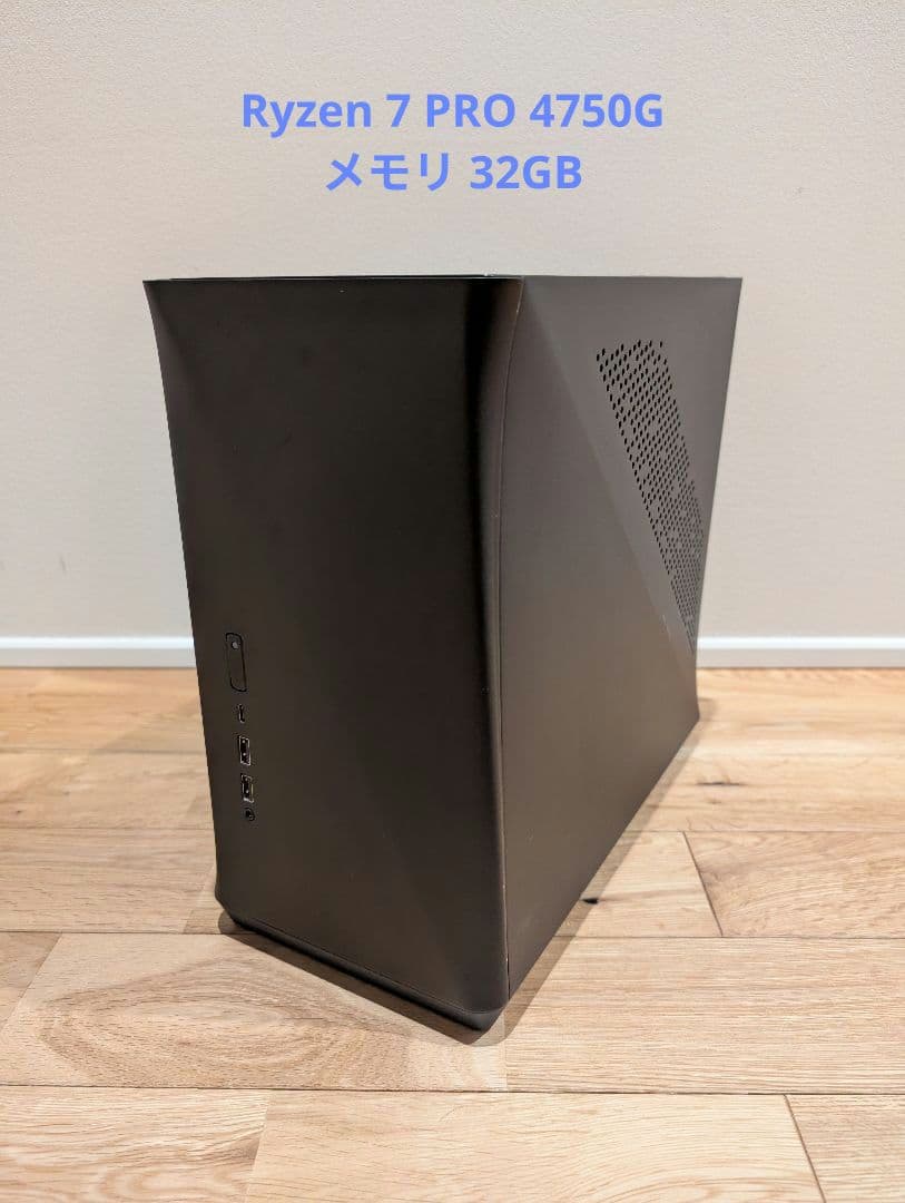 ROG ITX 自作PC_Ryzen7 4750G＋ROG B550-I＋Era
