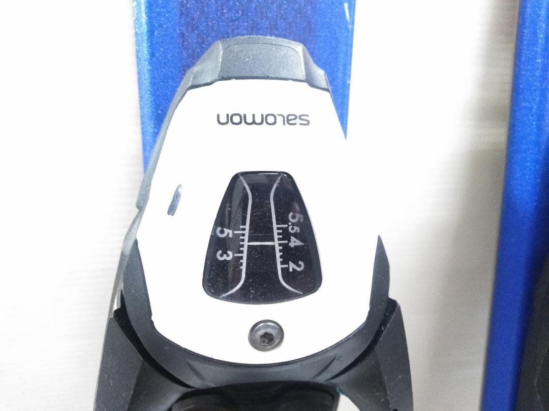 SALOMON RACE JR 140cmジュニアレーシングスキー調整簡単ビン◇