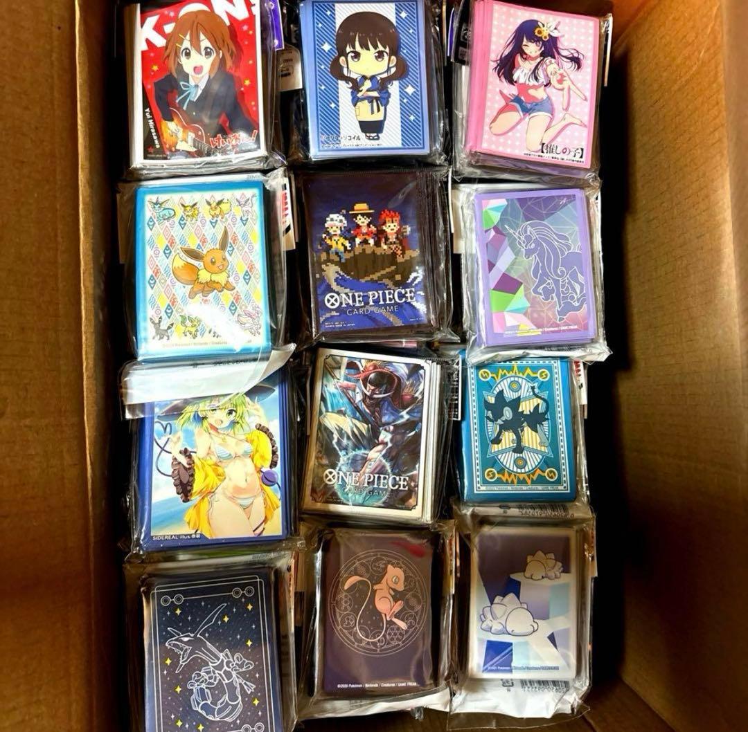 【大量】キャラクタースリーブ まとめ売り166個セット