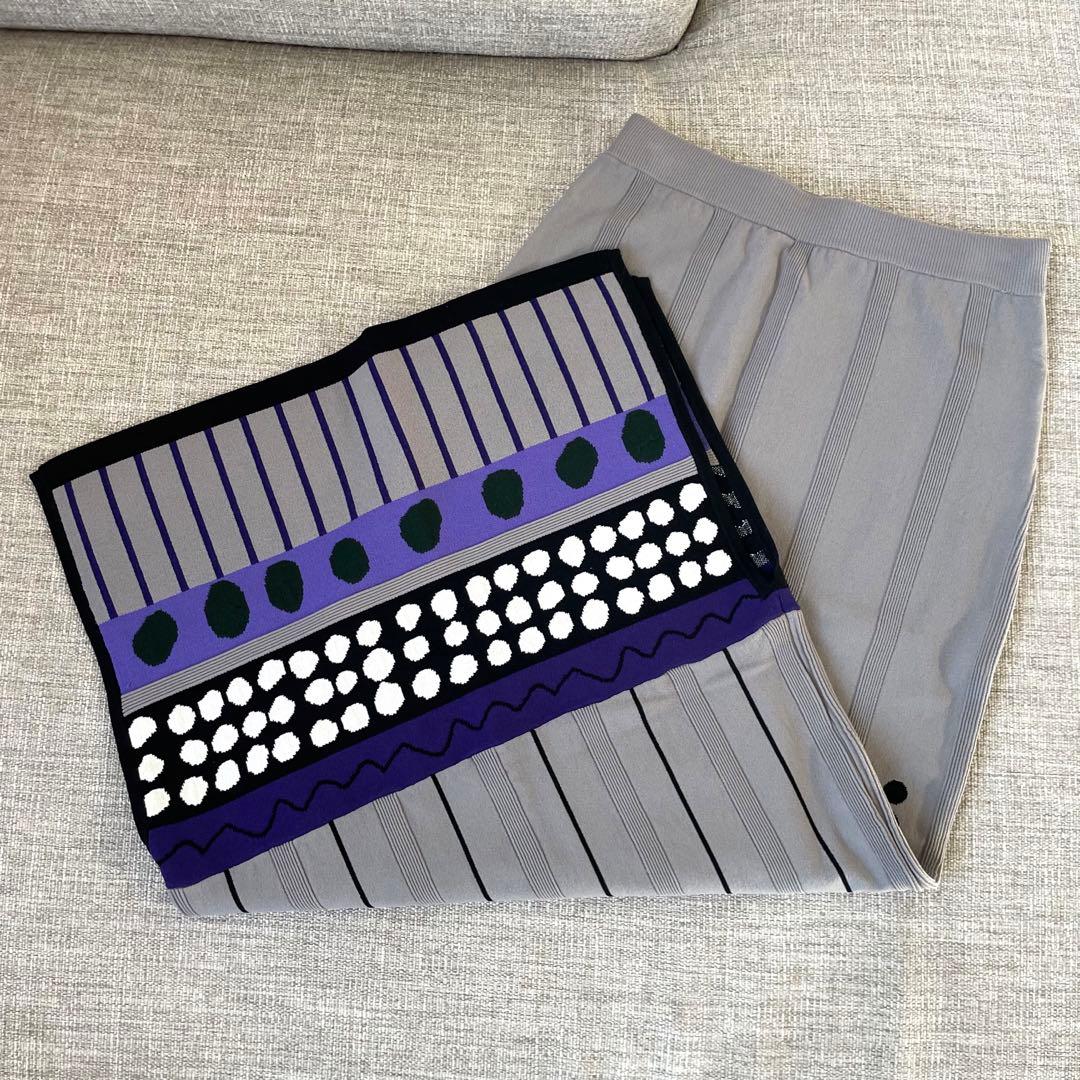 新品未使用☆UN3D.MIX JACQUARD KT SK 38 アンスリード