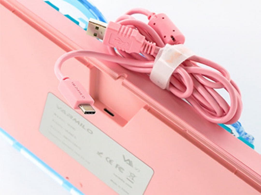 アズレン×ふもコレ ブレマートンモデル キーボード ローズ軸VARMILO