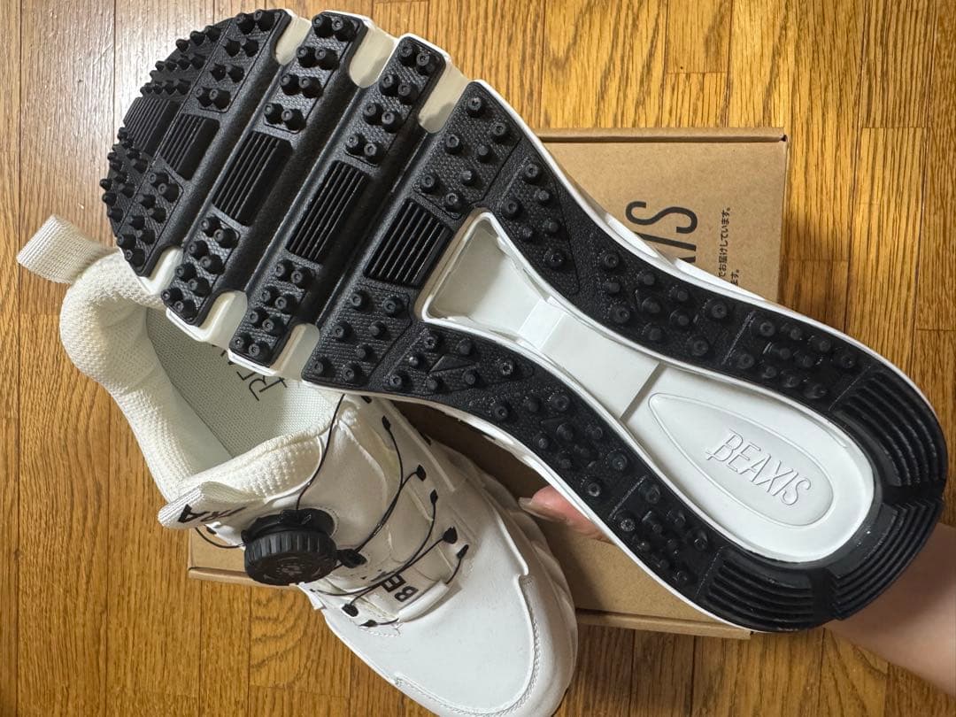 Rさん専用 BEAXIS ゴルフシューズ ホワイト