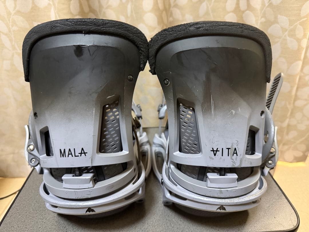 値下げ中！MALA/VITA ESTスノーボードビンディング グレーMマラビータ