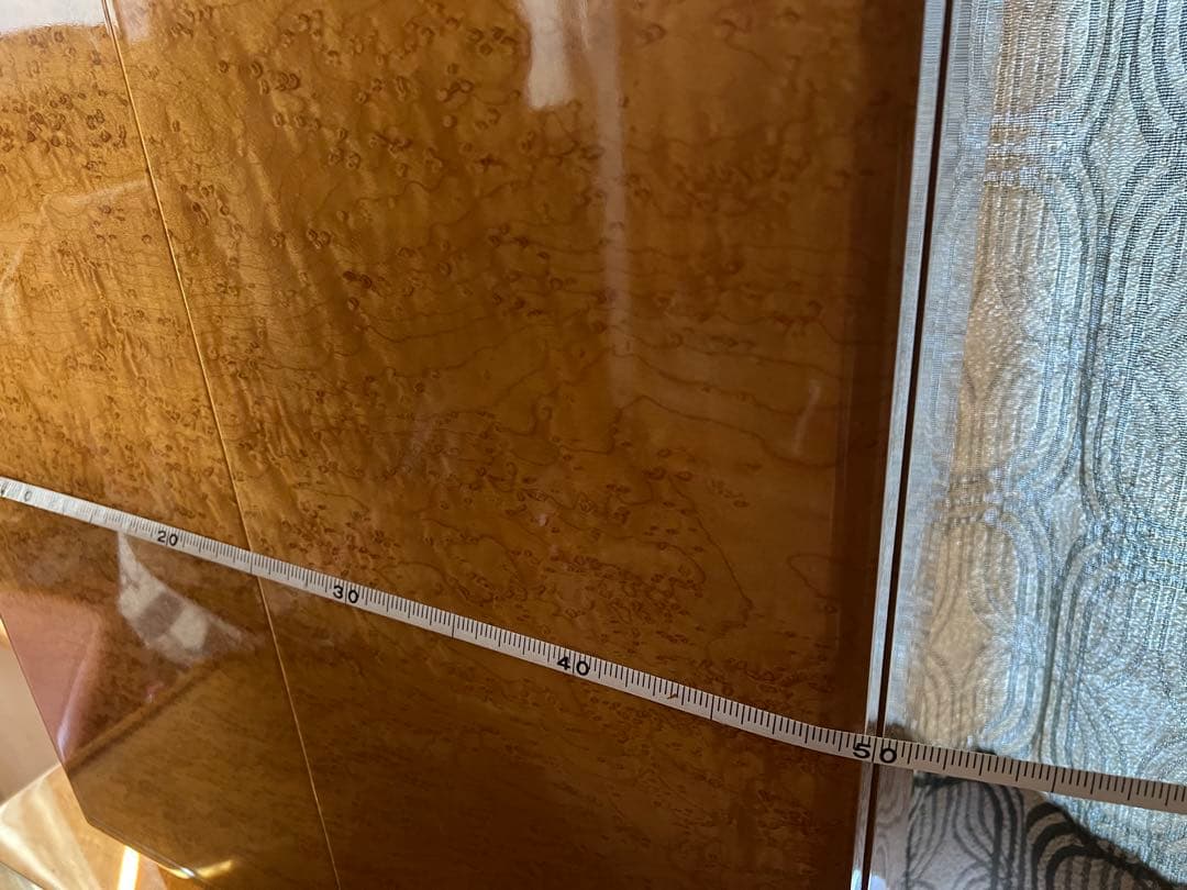 【送料込】大塚家具　高級三面鏡ドレッサー　鏡裏収納あり　椅子出品