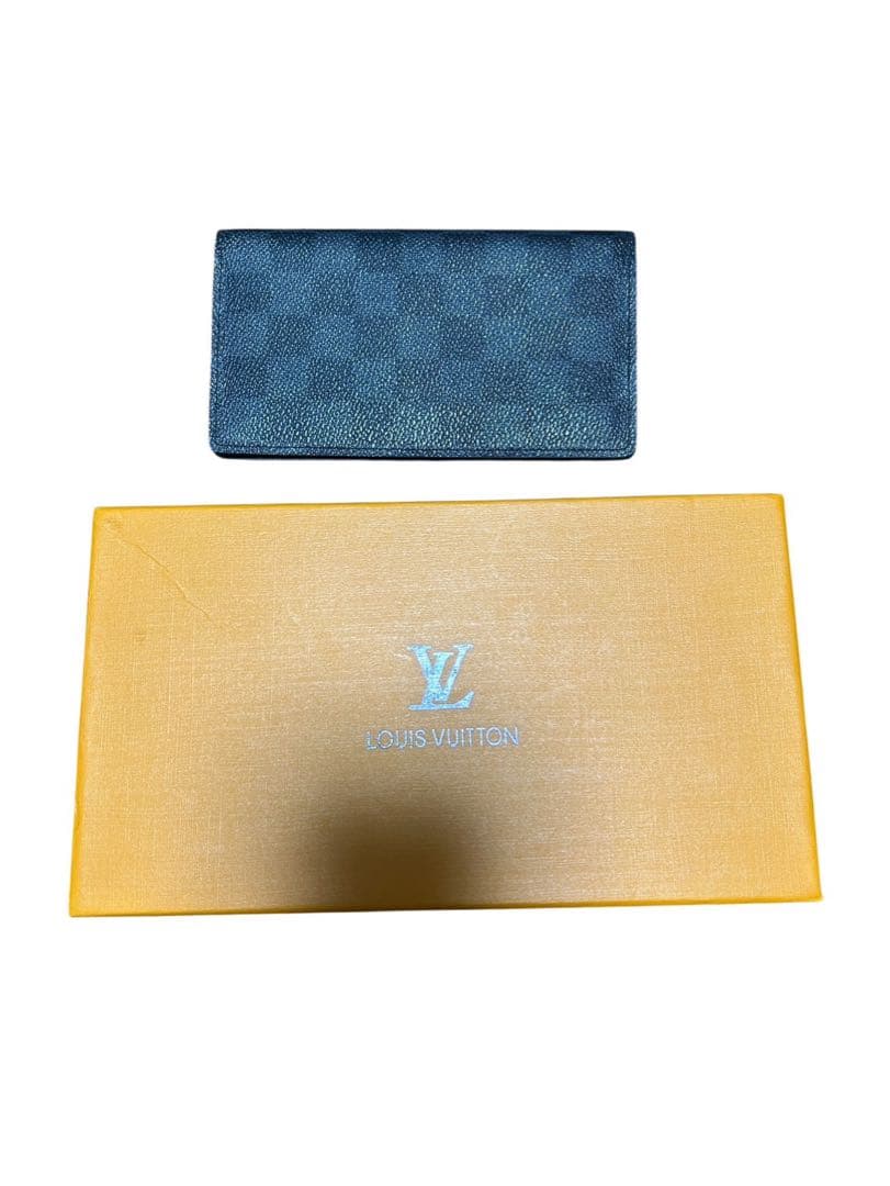 Louis Vuitton ブラック 長財布 メンズ ルイヴィトン