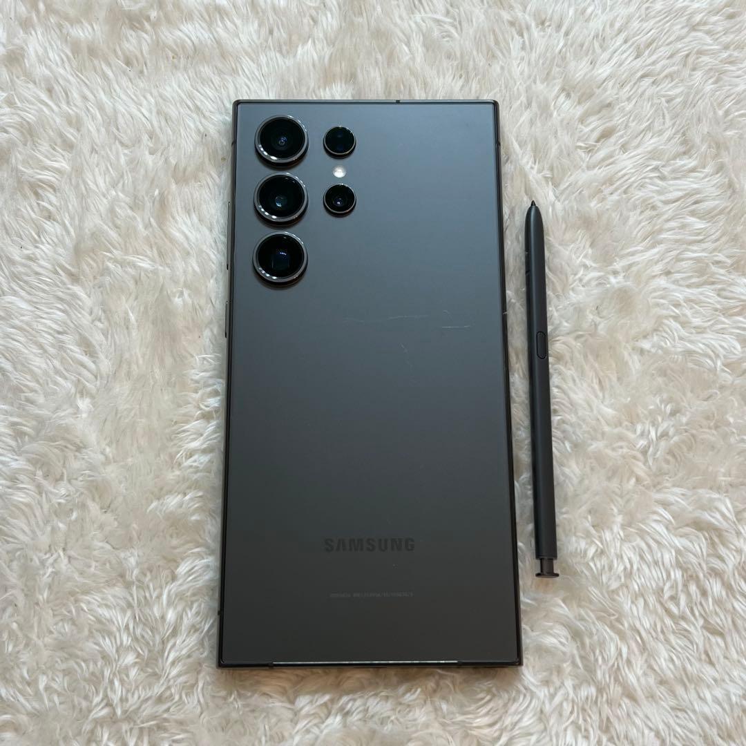 Galaxy S24 ultra 1TB チタニウムブラック a05