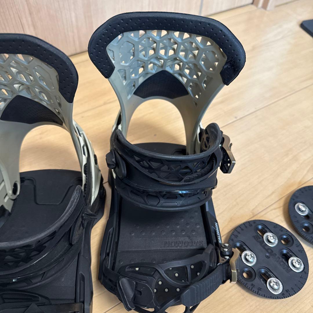 【美品】Salomon Highlander スノーボード ビンディングSサイズ