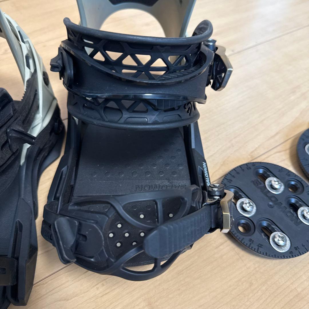 【美品】Salomon Highlander スノーボード ビンディングSサイズ
