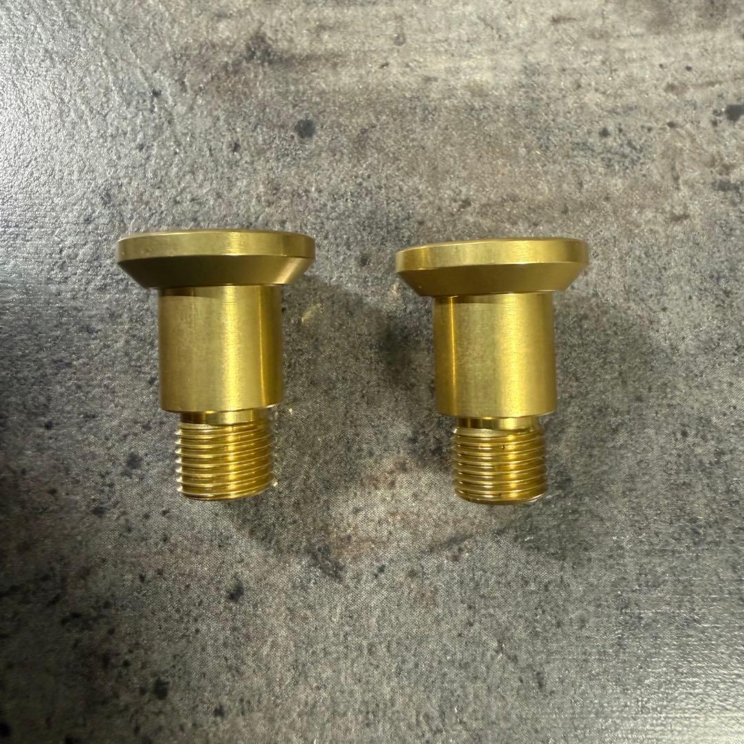 【実釣未使用】 DRT バリアル　ホイールキャップ　Mk-1 ゴールド