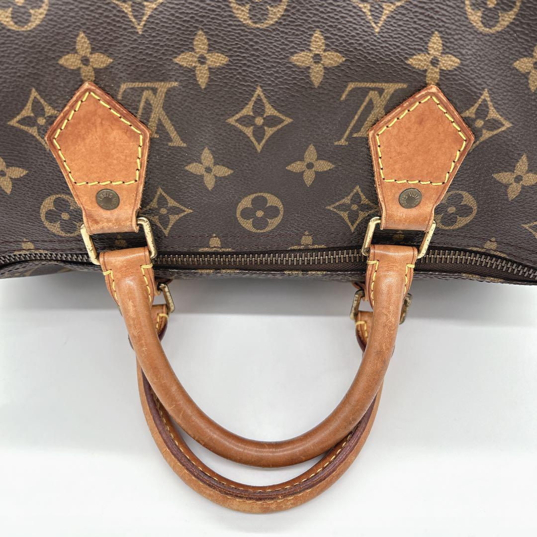 LOUIS VUITTON ルイヴィトン モノグラム スピーディ30 南京錠