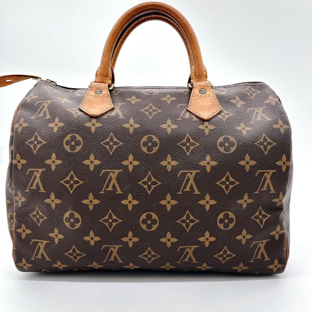 LOUIS VUITTON ルイヴィトン モノグラム スピーディ30 南京錠