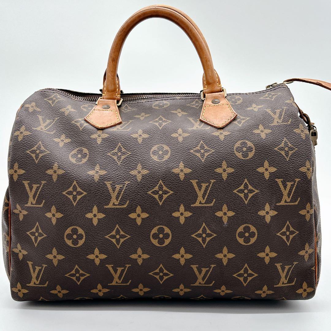 LOUIS VUITTON ルイヴィトン モノグラム スピーディ30 南京錠