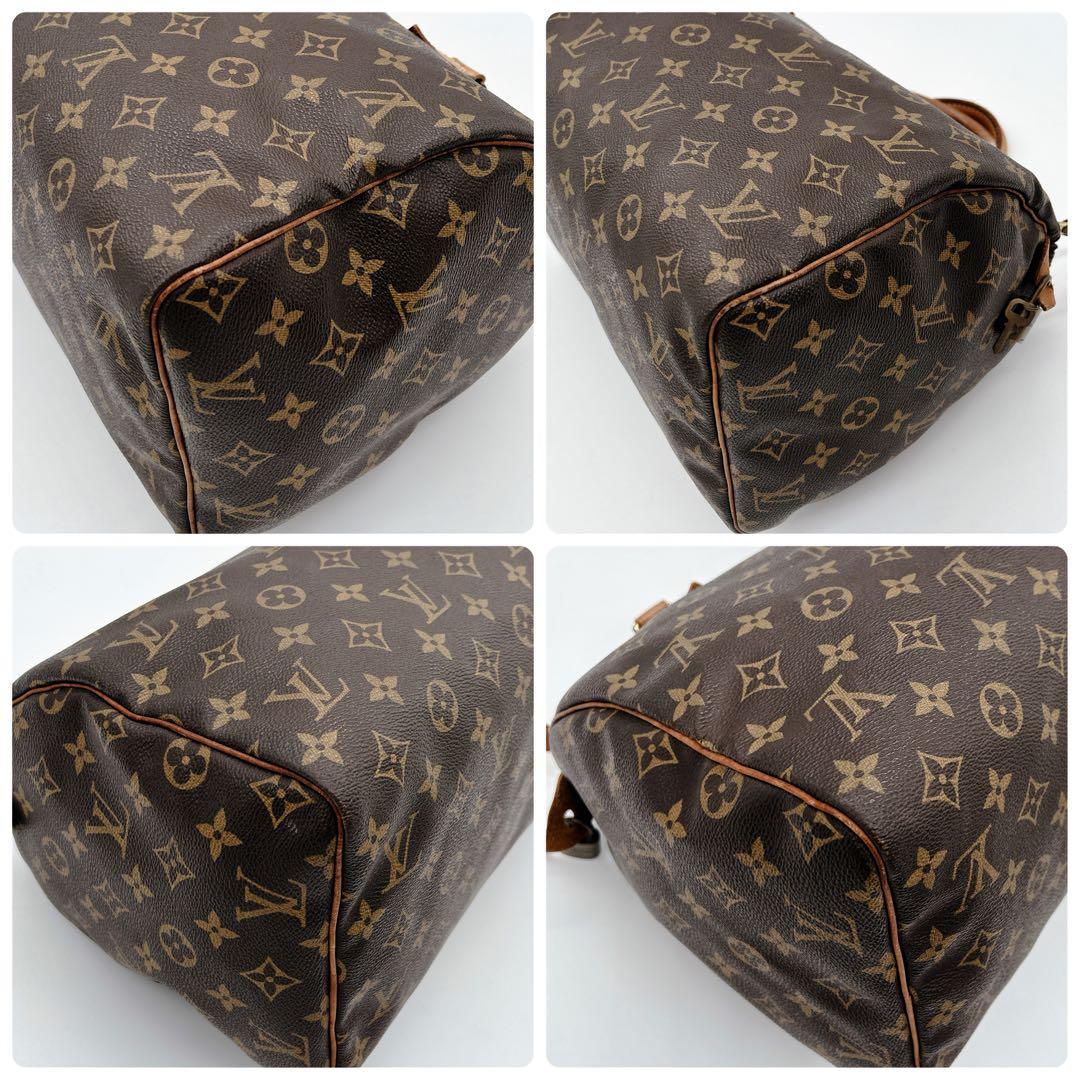 LOUIS VUITTON ルイヴィトン モノグラム スピーディ30 南京錠