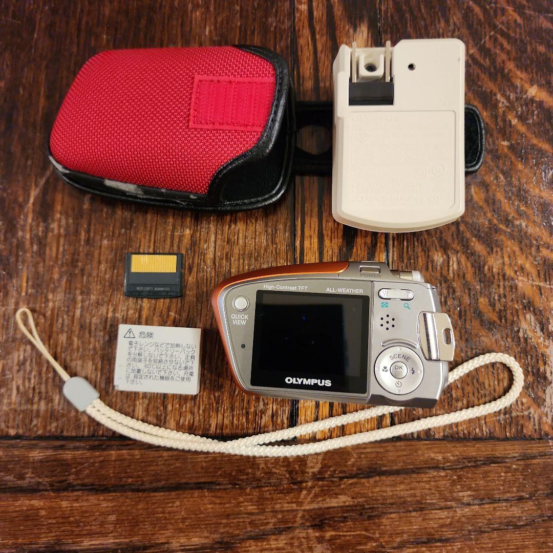 OLYMPUS μ mini DIGITAL(ピクチャーカード128MB付)