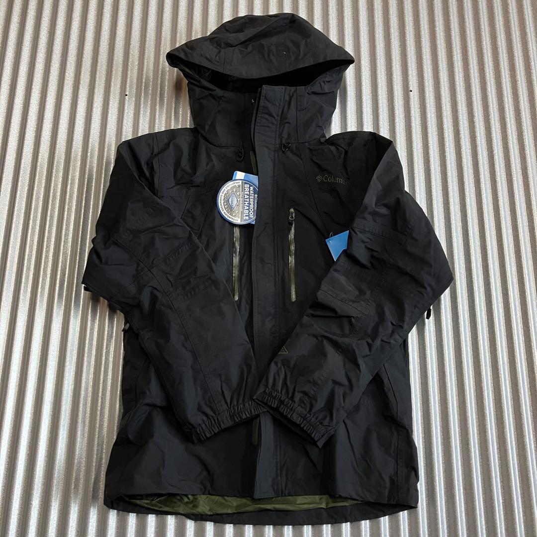 未使用　コロンビア　スノボウェア　上着　ジャケット　アウター　メンズ　黒　XL