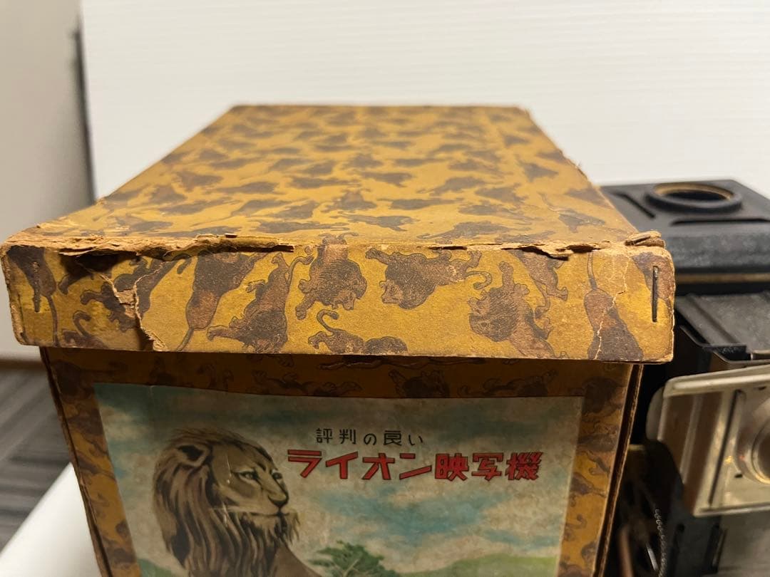 ヴィンテージ ライオン 映写機 LION 活動写真機 レトロ フィルム 手動