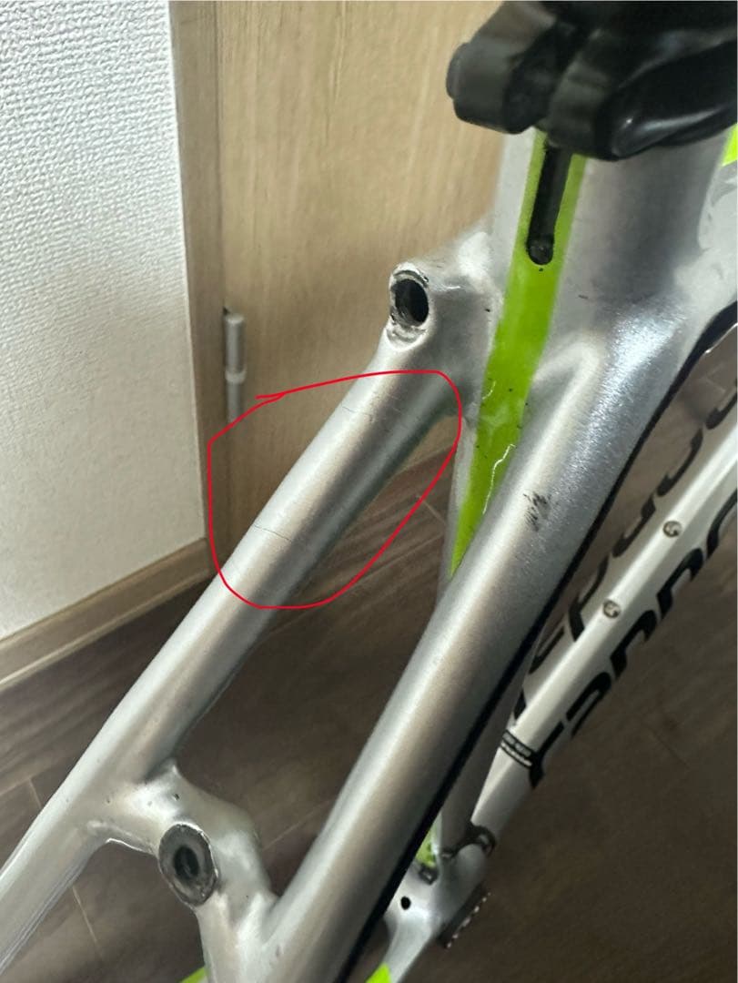 CannondaleSuperSixEVOHimod ジャンク