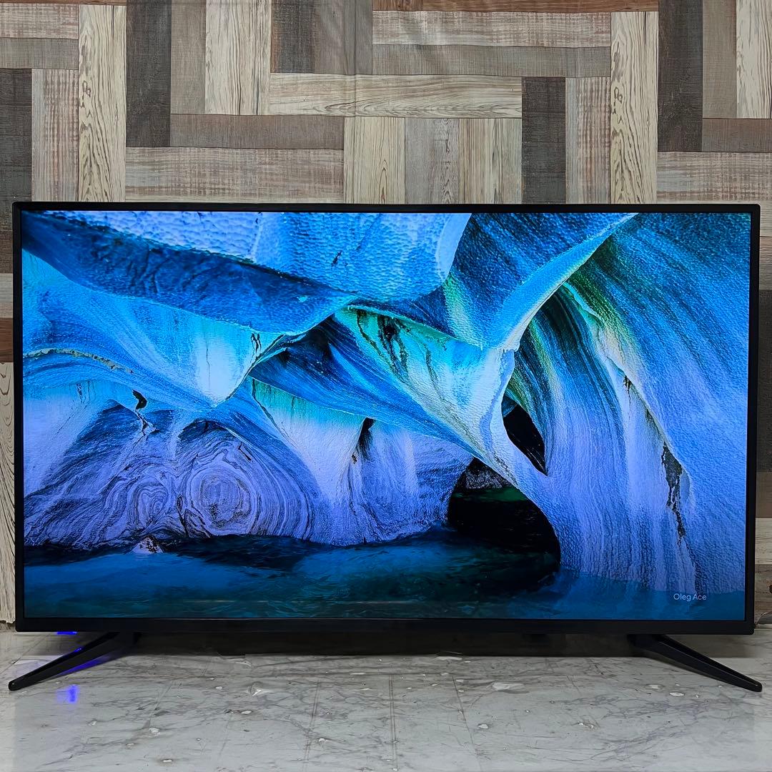 全国送料込❣️ティーズネットワーク50V型4K液晶テレビHDR対応Wチューナ