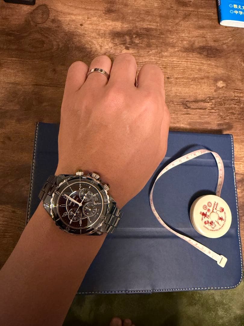 CHANEL J12 クロノグラフ　シャネル　 腕時計 ブラック セラミック