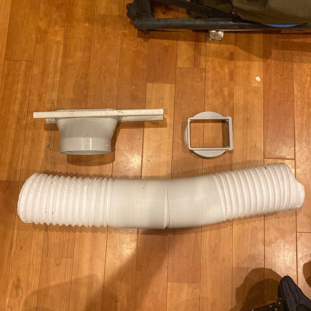 KODEN移動式ポータブルクーラー KEP211Rダクト付き、脱衣所除湿、車中泊