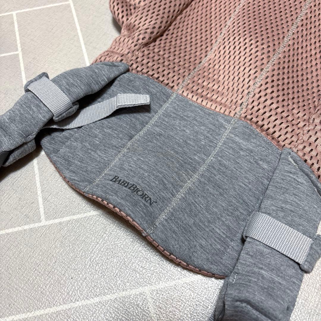 【美品】BabyBjorn ベビービョルン 抱っこ紐 ハーモニー ダスティピンク