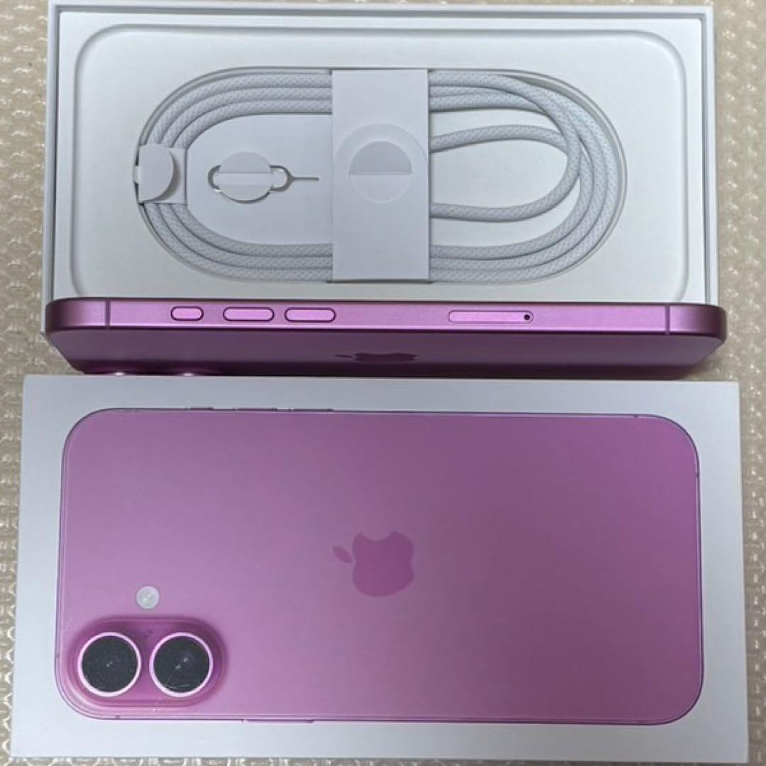 バッテリー容量100% iPhone16Plus 128GB SIMフリー 本体